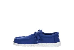 Heydude Mens Wally Slip On Sneaker - Blue -Boot Shoes store US 01 502319 03