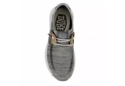 Heydude Mens Sirocco Slip On Sneaker - Grey -Boot Shoes store US 01 502322 05