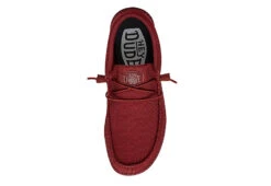 Heydude Mens Wally Slip On Sneaker - Red 11 Heydude Mens Wally Slip On Sneaker - Red -Boot Shoes store US 01 502323 04