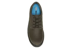 Dr. Scholls Work Mens Harrington Ii Slip Resistant Work Shoe - Chocolate -Boot Shoes store US 01 502341 05
