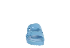 Birkenstock Mens Arizona Essentials Slide Sandal - Light Blue -Boot Shoes store US 01 502356 02