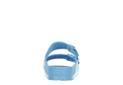 Birkenstock Mens Arizona Essentials Slide Sandal - Light Blue -Boot Shoes store US 01 502356 04