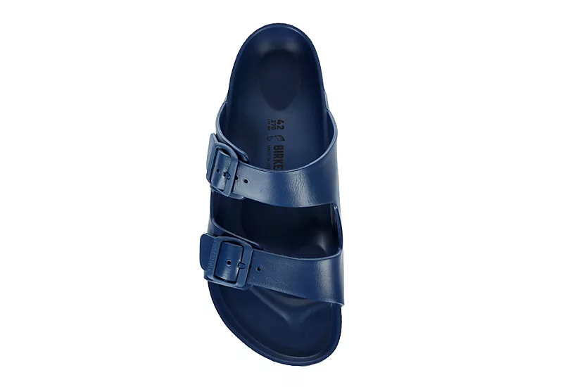 Birkenstock Mens Arizona Essentials Slide Sandal - Navy 6 Birkenstock Mens Arizona Essentials Slide Sandal - Navy - Image 6