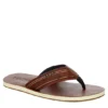 Restoration Mens Delmare Flip Flop Sandal - Brown