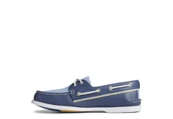 Sperry Mens Ao 2-eye Boat Shoe - Blue -Boot Shoes store US 01 502363 02