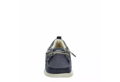 Reef Mens Swellsole Pier Boat Shoe - Navy -Boot Shoes store US 01 502367 02