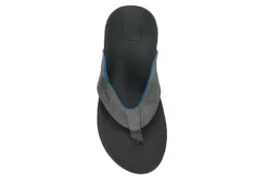 Reef Mens Cushion Spring Flip Flop Sandal - Grey -Boot Shoes store US 01 502368 05