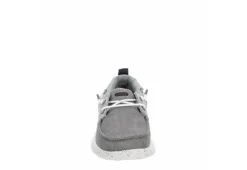 Reef Mens Swellsole Pier Boat Shoe - Grey -Boot Shoes store US 01 502369 02