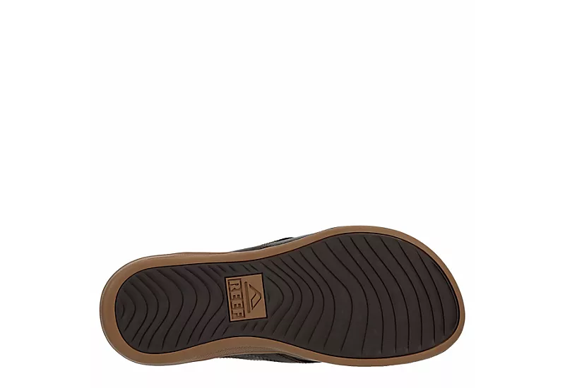 Reef Mens Cushion Spring Lux Flip Flop Sandal - Brown 7 Reef Mens Cushion Spring Lux Flip Flop Sandal - Brown - Image 7