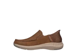 Skechers Mens Slip-ins Parson Slip On Sneaker - Brown -Boot Shoes store US 01 502402 02