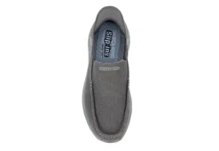 Skechers Mens Slip-ins Parson Slip On Sneaker - Grey -Boot Shoes store US 01 502403 05