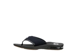 Reef Mens Fanning Flip Flop Sandal - Navy -Boot Shoes store US 01 502408 03