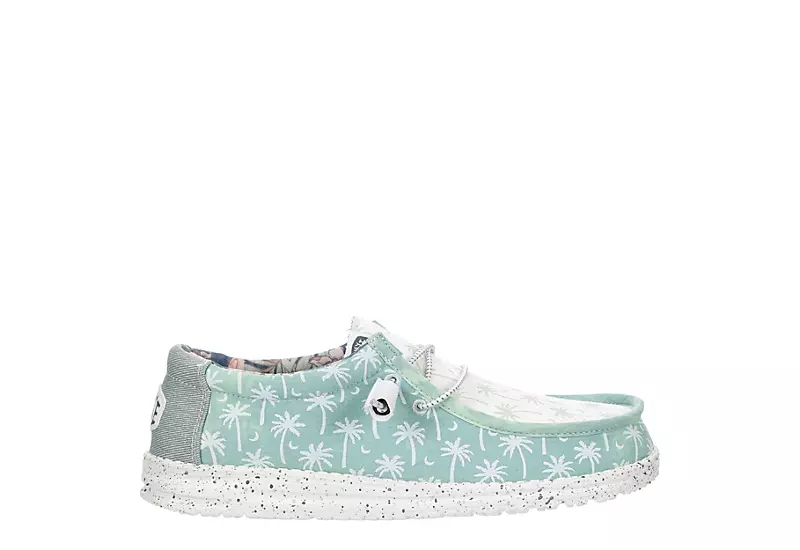 Heydude Mens Wally Slip On Sneaker - Light Blue 2 Heydude Mens Wally Slip On Sneaker - Light Blue - Image 2