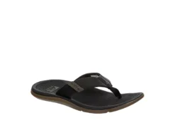 Reef Mens Santa Ana Flip Flop Sandal - Black