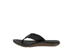Reef Mens Santa Ana Flip Flop Sandal - Black -Boot Shoes store US 01 502415 03