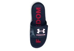 Under Armour Mens Ignite Pro Slide Sandal - Navy -Boot Shoes store US 01 502423 03