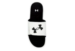Under Armour Mens Ignite Pro Slide Sandal - White -Boot Shoes store US 01 502425 05