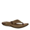 Franco Fortini Mens Newport Flip Flop Sandal - Tan