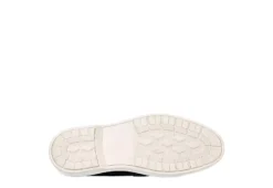 Franco Fortini Mens Cameron Slip On Penny Loafer Oxford - Navy -Boot Shoes store US 01 502431 06