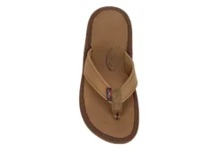 Rainbow Sandals Mens The Navigator Flip Flop Sandal - Brown -Boot Shoes store US 01 502450 05