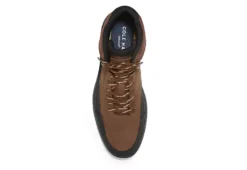 Cole Haan Mens Grand Hiker Waterproof Lace-up Boot - Brown -Boot Shoes store US 01 502453 03