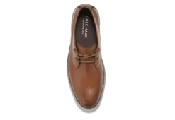 Cole Haan Mens Go-to Lace Chukka Boot - Tan -Boot Shoes store US 01 502456 03