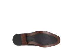 Vance Co Mens Atticus Cap Toe Double Monk Strap Oxford - Brown -Boot Shoes store US 01 502465 06