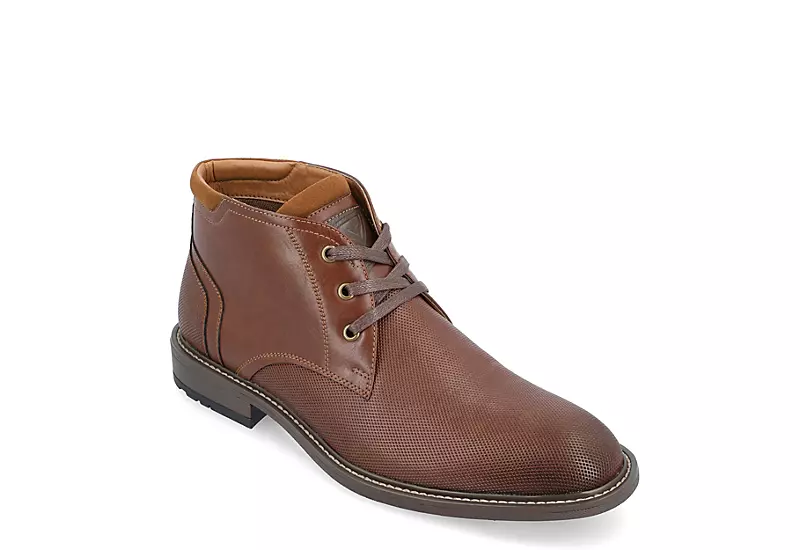 Vance Co Mens Vaughn Chukka Boot - Brown 1 Vance Co Mens Vaughn Chukka Boot - Brown
