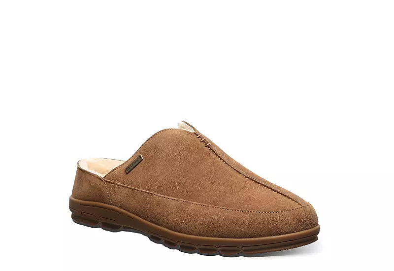 Bearpaw Mens Bruce Slipper - Brown 1 Bearpaw Mens Bruce Slipper - Brown