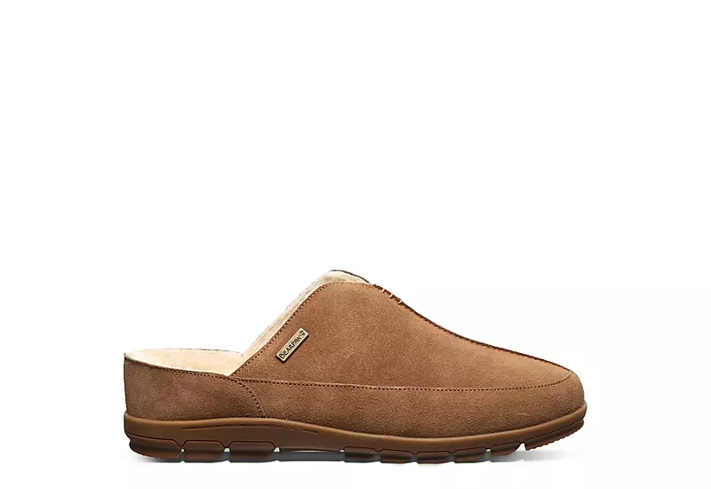 Bearpaw Mens Bruce Slipper - Brown 2 Bearpaw Mens Bruce Slipper - Brown - Image 2