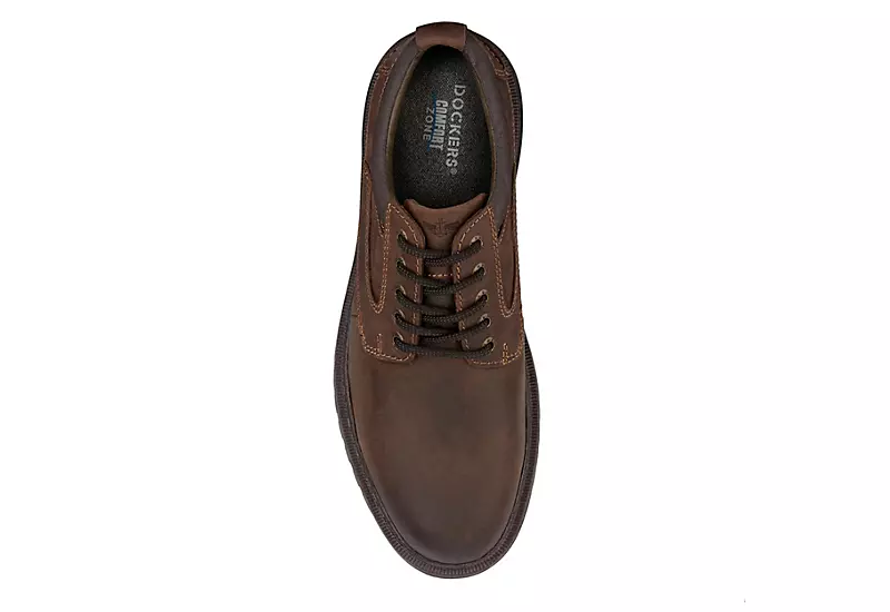 Dockers Mens Warden Oxford - Chestnut 5 Dockers Mens Warden Oxford - Chestnut - Image 5