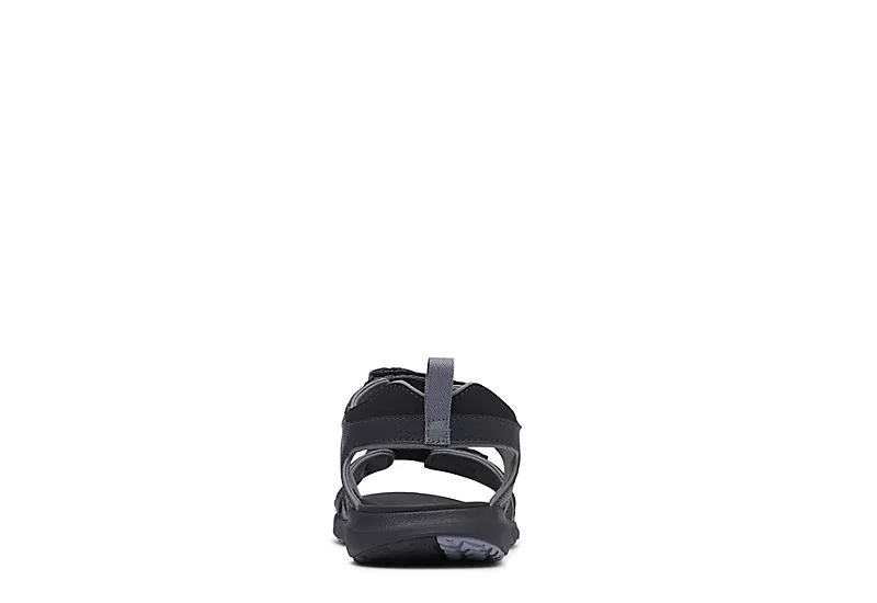 Columbia Mens Ankle Strap Outdoor Sandal - Black 5 Columbia Mens Ankle Strap Outdoor Sandal - Black - Image 5