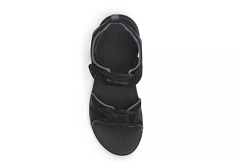 Columbia Mens Ankle Strap Outdoor Sandal - Black 6 Columbia Mens Ankle Strap Outdoor Sandal - Black - Image 6