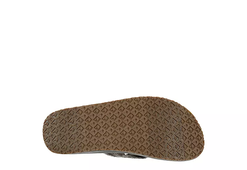 Margaritaville Mens Rag Time Flip Flop Sandal - Dark Brown 7 Margaritaville Mens Rag Time Flip Flop Sandal - Dark Brown - Image 7