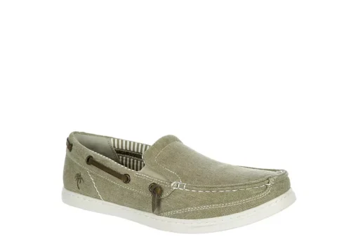 Margaritaville Mens Dock Slip On Boat Shoe - Tan 4 Margaritaville Mens Dock Slip On Boat Shoe - Tan -Boot Shoes store US 01 502734 00