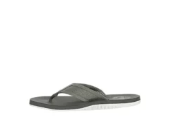 Margaritaville Mens Palm Flip Flop Sandal - Grey 10 Margaritaville Mens Palm Flip Flop Sandal - Grey -Boot Shoes store US 01 502736 03
