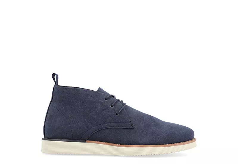 Vance Co Mens Jimmy Chukka Boot - Navy 2 Vance Co Mens Jimmy Chukka Boot - Navy - Image 2