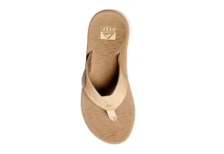 Reef Mens Santa Ana Flip Flp Sandal - Tan -Boot Shoes store US 01 502822 02