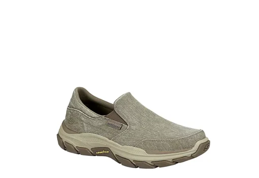 Skechers Mens Respected Slip On Sneaker - Taupe 5 Skechers Mens Respected Slip On Sneaker - Taupe -Boot Shoes store US 01 510080 00