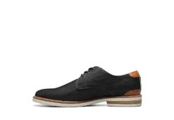 Florsheim Mens Highland Canvas Plain Toe Oxford - Black -Boot Shoes store US 01 521128 03