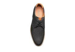 Florsheim Mens Highland Canvas Plain Toe Oxford - Black -Boot Shoes store US 01 521128 05