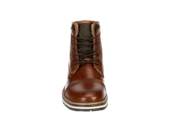 Franco Fortini Mens Blake Lace-up Boot - Cognac 9 Franco Fortini Mens Blake Lace-up Boot - Cognac -Boot Shoes store US 01 561053 02