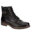 Restoration Mens Jump Lace-up Boot - Black