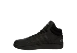 Adidas Mens Hoops 3.0 Mid Sneaker - Black -Boot Shoes store US 01 600493 03