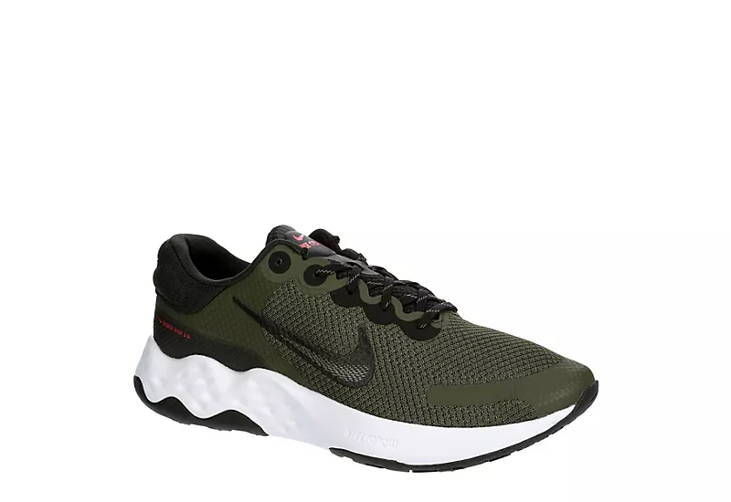Nike Mens Renew Ride 3 Running Shoe - Olive 1 Nike Mens Renew Ride 3 Running Shoe - Olive