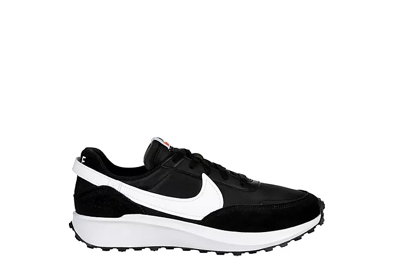 Nike Mens Waffle Debut Sneaker - Black 2 Nike Mens Waffle Debut Sneaker - Black - Image 2