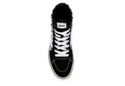 Vans Mens Filmore High Top Sneaker - Black -Boot Shoes store US 01 600635 05