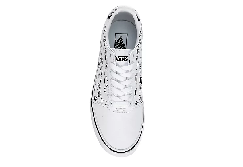 Vans Mens Ward Sneaker - White 6 Vans Mens Ward Sneaker - White - Image 6