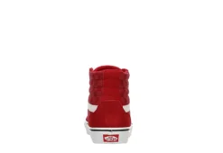 Vans Mens Filmore High Top Sneaker - Red -Boot Shoes store US 01 600672 04