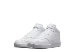 Nike Mens Court Vision Mid Sneaker - White